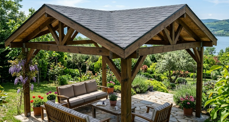 Pergola Çatı Uygulaması